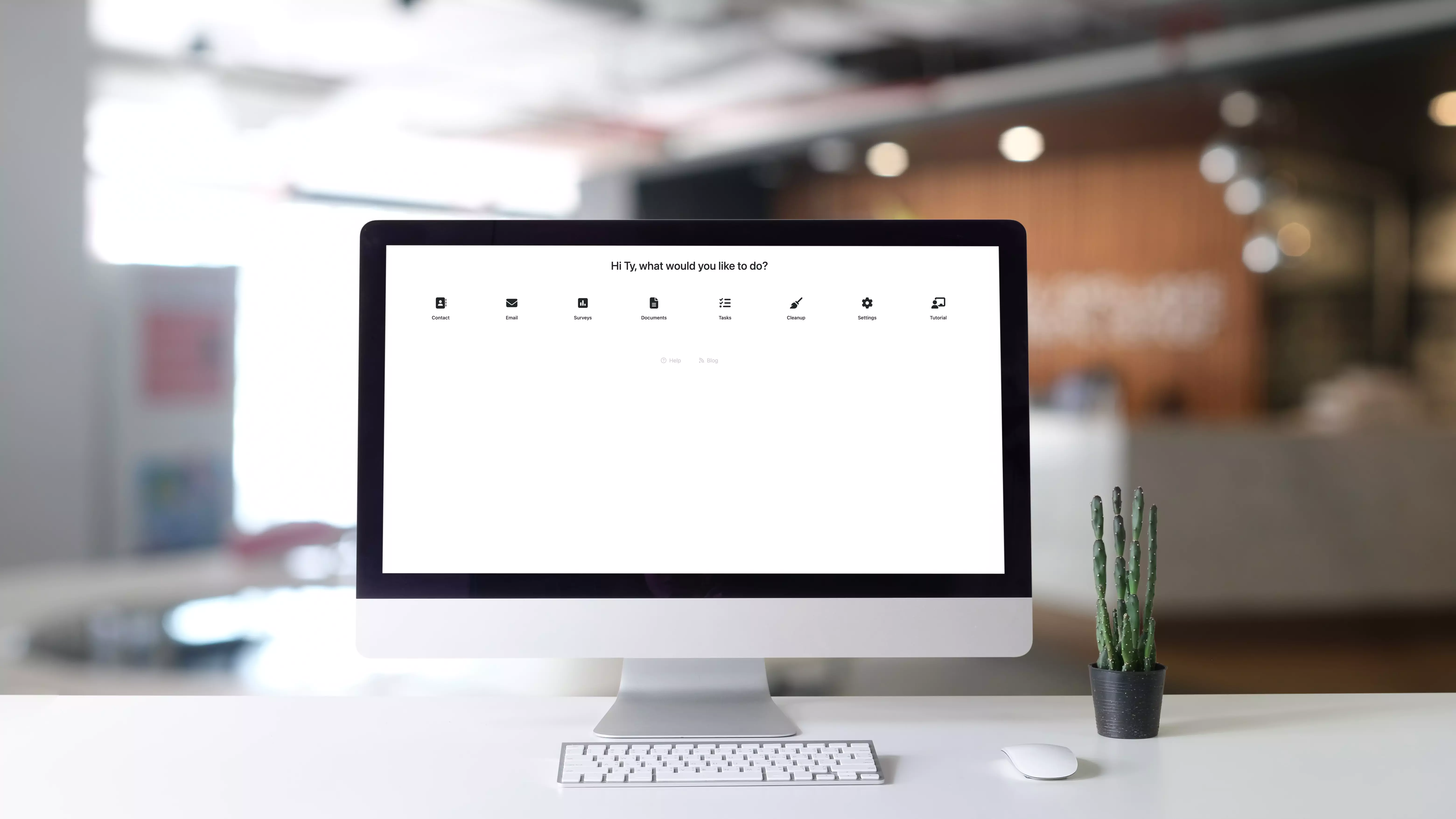 TODD dashboard with prioritized actions.
